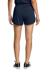 Sport-Tek Womens Club Track Shorts - True Navy Blue - Coming Soon