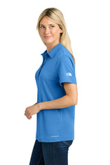 The North Face Womens Canyon Crest Short Sleeve Polo Shirt - Marina Blue - Coming Soon