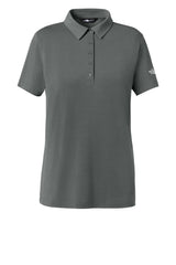 The North Face Womens Canyon Crest Short Sleeve Polo Shirt - Smoked Pearl Grey - Coming Soon