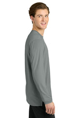 Richardson Mens Clutch Long Sleeve Crewneck T-Shirt - Grey - Coming Soon