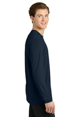 Richardson Mens Clutch Long Sleeve Crewneck T-Shirt - Navy Blue - Coming Soon