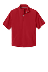 Richardson Mens Barrage Short Sleeve 1/4 Zip Wind Jacket - Red - Coming Soon