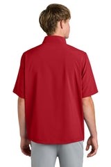 Richardson Mens Barrage Short Sleeve 1/4 Zip Wind Jacket - Red - Coming Soon