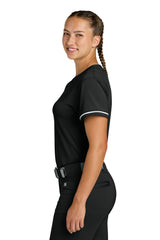 Richardson Womens Select 2 Button Softball Jersey - Black - Coming Soon