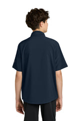 Richardson Youth Barrage Short Sleeve 1/4 Zip Wind Jacket - Navy Blue - Coming Soon