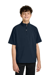 Richardson Youth Barrage Short Sleeve 1/4 Zip Wind Jacket - Navy Blue - Coming Soon