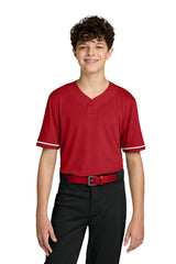 Richardson Youth Select 2 Button Baseball Jersey - Red - Coming Soon