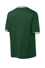 Sport-Tek Mens Tough Mesh V-Neck Baseball Jersey - Forest Green - Coming Soon
