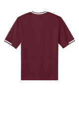 Sport-Tek Mens Tough Mesh V-Neck Baseball Jersey - Maroon - Coming Soon