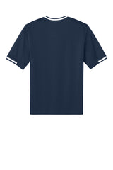 Sport-Tek Mens Tough Mesh V-Neck Baseball Jersey - True Navy Blue - Coming Soon