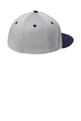 Sport-Tek Hats Mens Impact Mesh Stretch-Tek Hat - Silver Grey/True Navy Blue/Silver Grey - Coming Soon