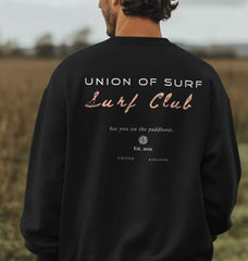 Cosy mens sweater - Surf Club Soft Touch Organic Cotton