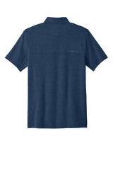 TravisMathew Mens Onward Short Sleeve Polo Shirt - Heather Navy Blue - Coming Soon