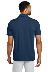 TravisMathew Mens Onward Short Sleeve Polo Shirt - Heather Navy Blue - Coming Soon