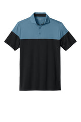TravisMathew Mens Onward Colorblock Short Sleeve Polo Shirt - Copen Blue/Black - Coming Soon
