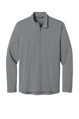 TravisMathew Mens Onward 1/4 Zip Sweatshirt - Heather Quiet Shade Grey - Coming Soon