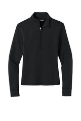 TravisMathew Womens Onward 1/4 Zip Sweatshirt w/ Pockets - Black - Coming Soon