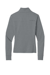 TravisMathew Womens Onward 1/4 Zip Sweatshirt w/ Pockets - Heather Quiet Shade Grey - Coming Soon