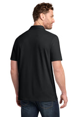 TravisMathew Mens Crestview Short Sleeve Polo Shirt - Black - Coming Soon