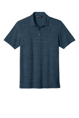 TravisMathew Mens Crestview Short Sleeve Polo Shirt - Heather Vintage Indigo Blue - Coming Soon