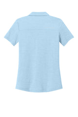 TravisMathew Womens Onward Short Sleeve Polo Shirt - Heather Airy Blue - Coming Soon