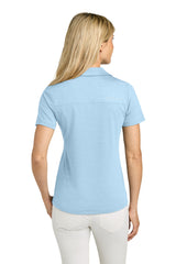 TravisMathew Womens Onward Short Sleeve Polo Shirt - Heather Airy Blue - Coming Soon