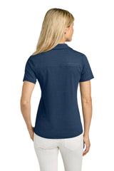 TravisMathew Womens Onward Short Sleeve Polo Shirt - Heather Navy Blue - Coming Soon