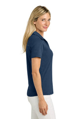 TravisMathew Womens Onward Short Sleeve Polo Shirt - Heather Navy Blue - Coming Soon