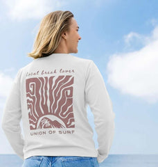 Womens Graphic Tees- Local Break Lover long Sleeve T shirt