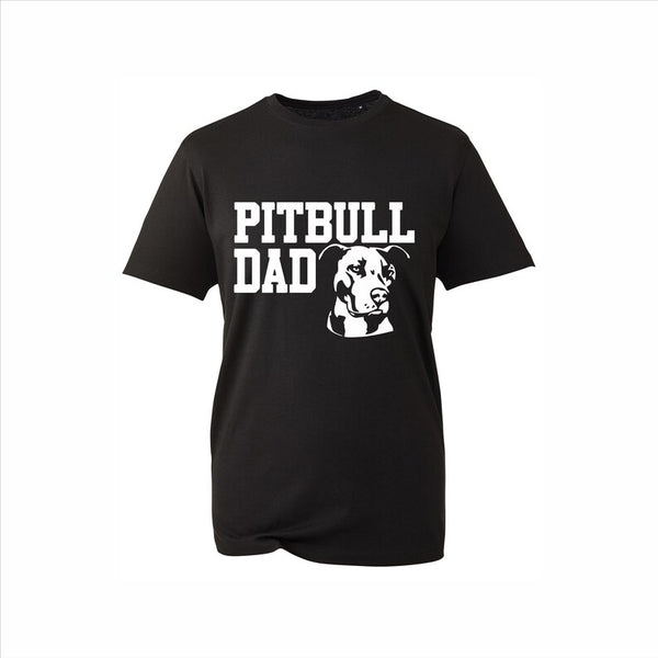 Pitbull Dad Graphic T-Shirt | Funny Dog Lover Unisex Cotton Tee