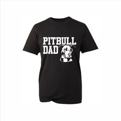 Pitbull Dad Graphic T-Shirt | Funny Dog Lover Unisex Cotton Tee