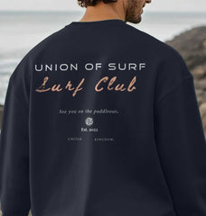 Cosy mens sweater - Surf Club Soft Touch Organic Cotton