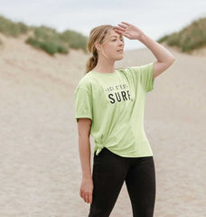 Womens Graphic tees- Ici C'est Surf T-shirt